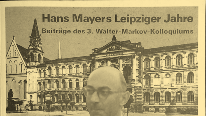 Hans Mayers Leipziger Jahre.
